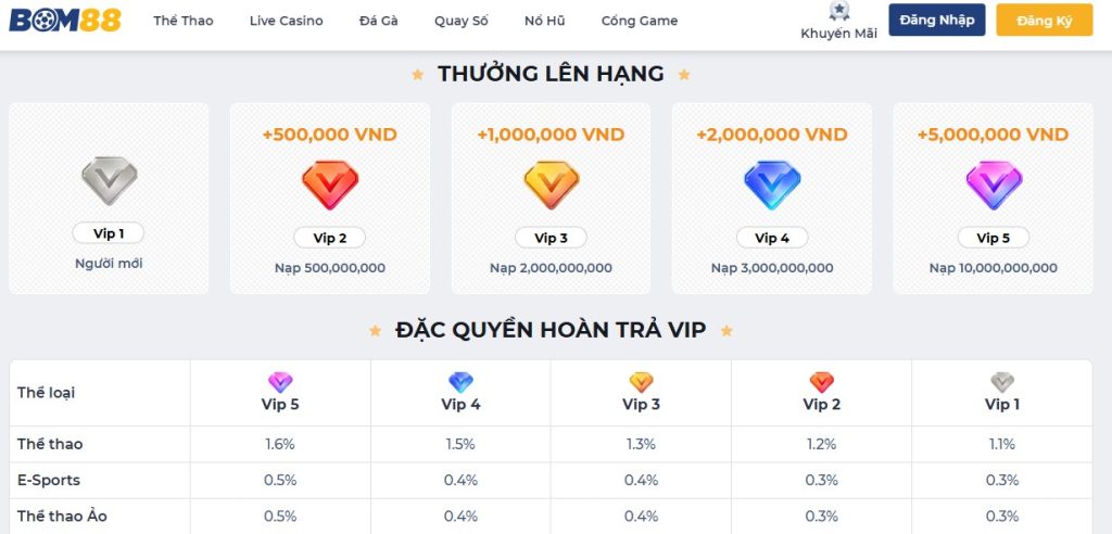 Chương trình VIP ưu đãi đặc biệt