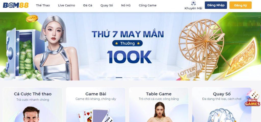 Giới thiệu BOM88 nền tảng giải trí đẳng cấp
